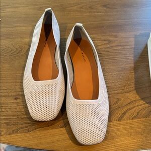 Lucky Brand Grey/Cream Knit Flats